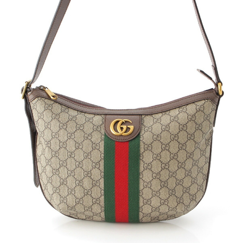 Gucci Line Sherry Brown Supreme Bag Ophidia GG Shoulder - Picture 2 of 10